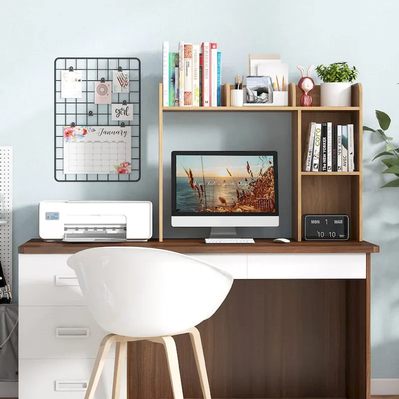 Étagère de rangement et de présentation de bureau