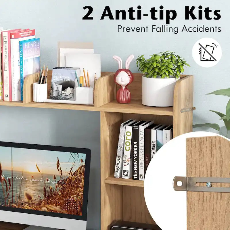 Étagère de rangement et de présentation de bureau