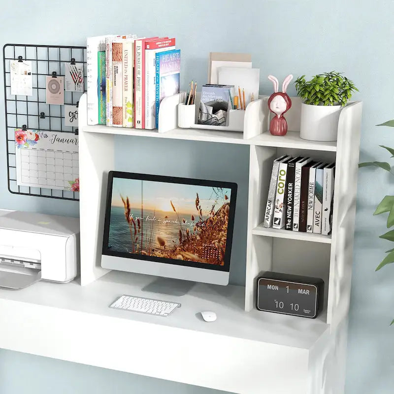 Étagère de rangement et de présentation de bureau