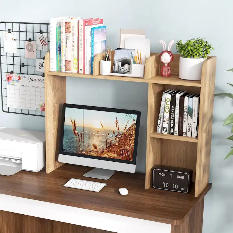 Étagère de rangement et de présentation de bureau