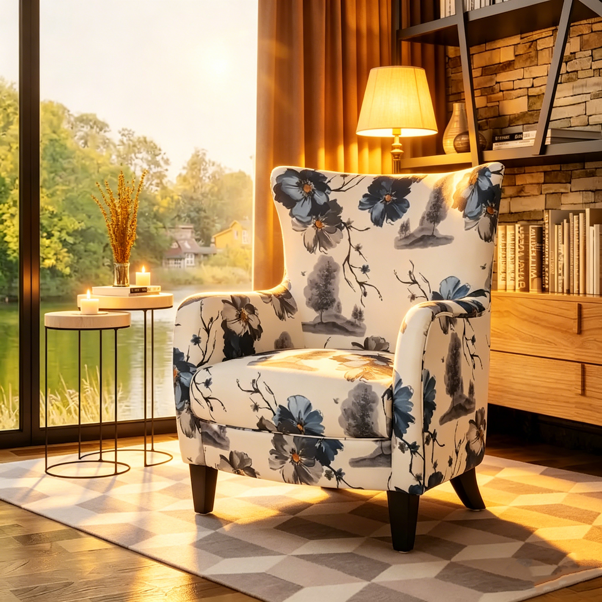 Fauteuil rembourré à dossier haut Multi 30.25