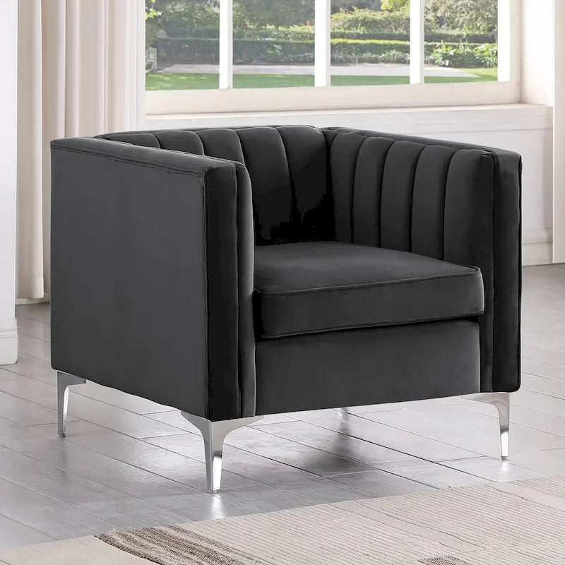 Ensemble canapé et fauteuil deux places modernes