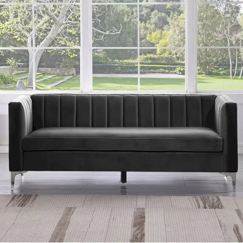 Ensemble canapé et fauteuil deux places modernes