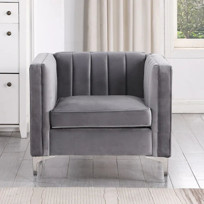 Ensemble canapé et fauteuil deux places modernes