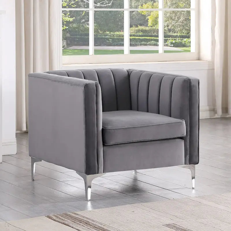 Ensemble canapé et fauteuil deux places modernes