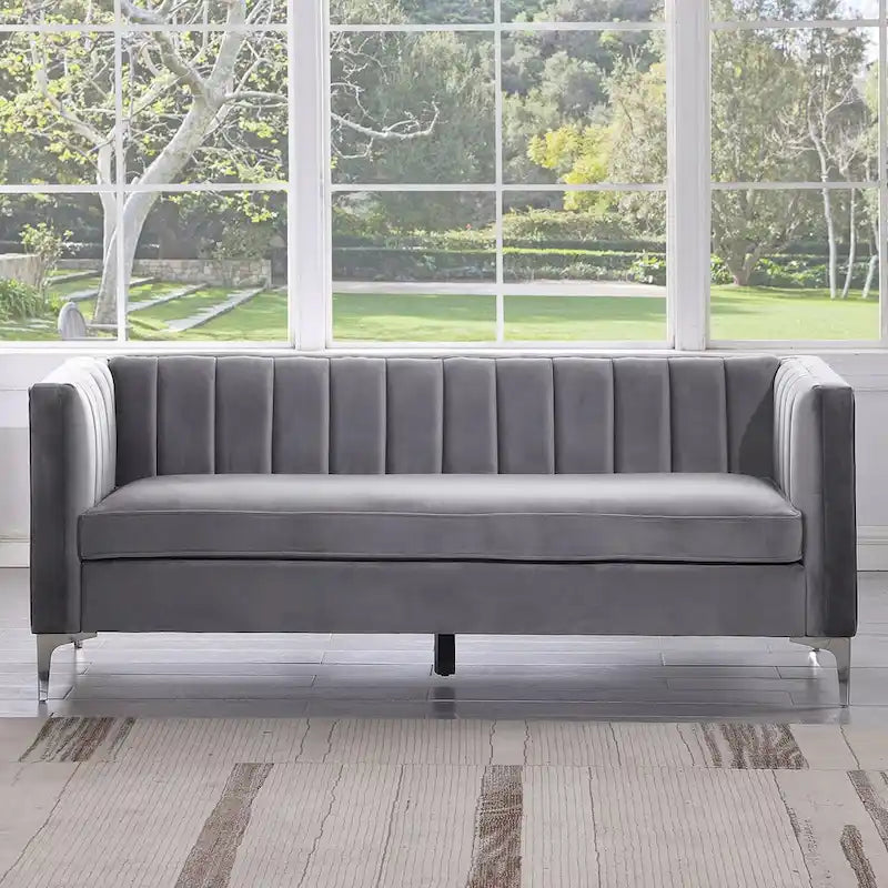 Ensemble canapé et fauteuil deux places modernes