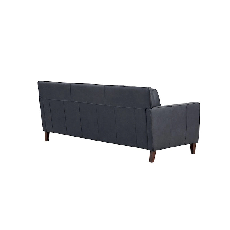 Canapés et fauteuils en cuir de vachette pleine fleur