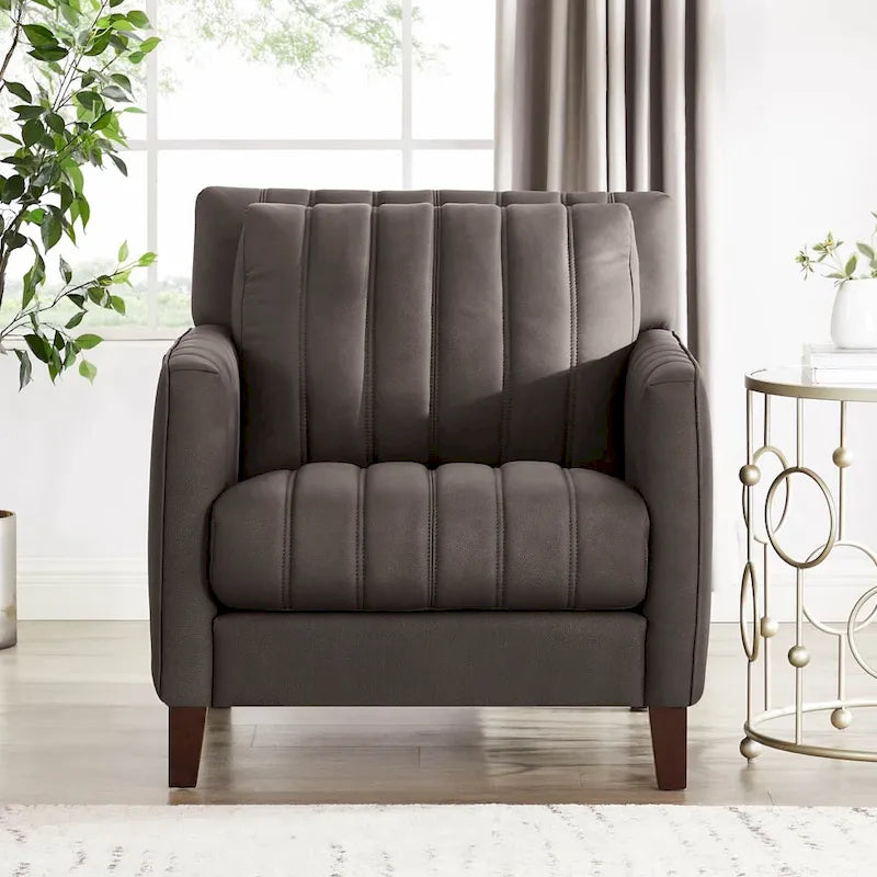 Canapés et fauteuils en cuir de vachette pleine fleur