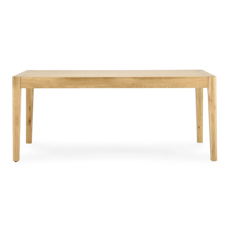 72 tables de salle à manger, marron naturel