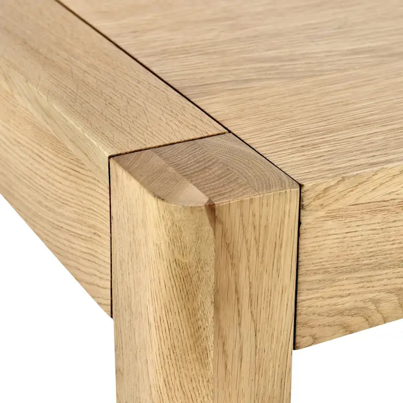 72 tables de salle à manger, marron naturel