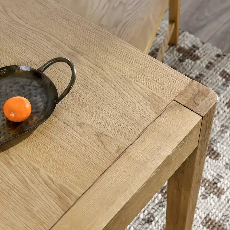 72 tables de salle à manger, marron naturel