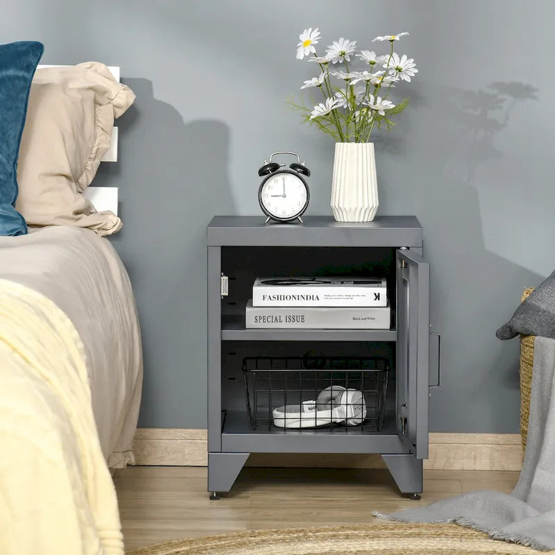 Table d'appoint style industriel
