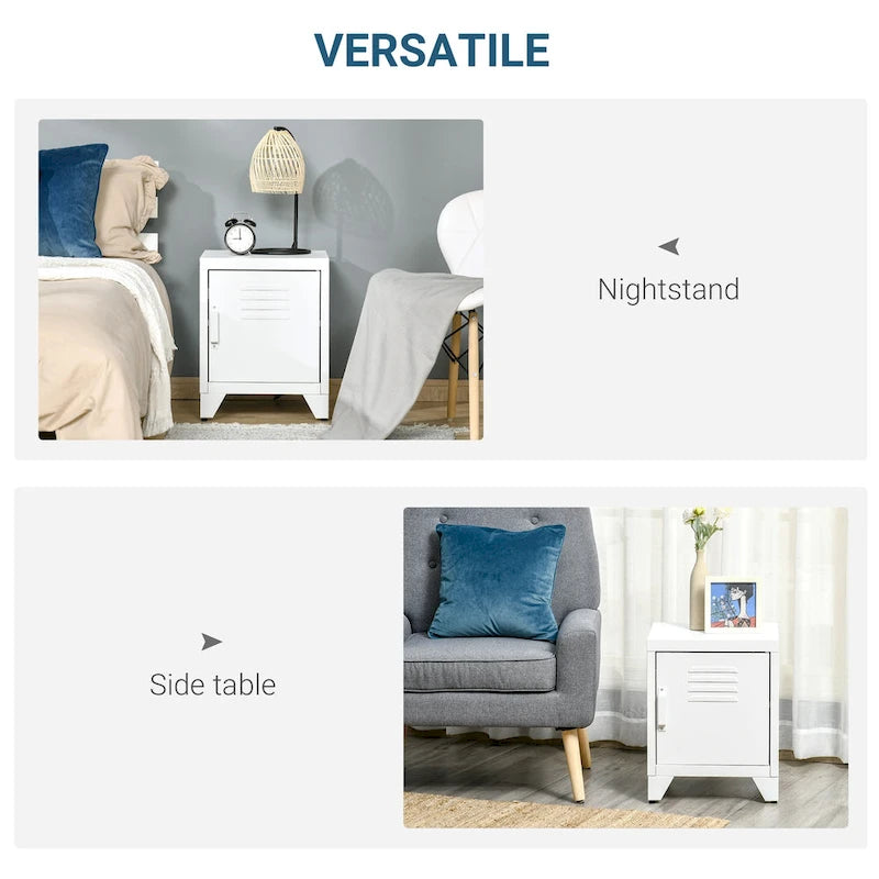 Table d'appoint style industriel