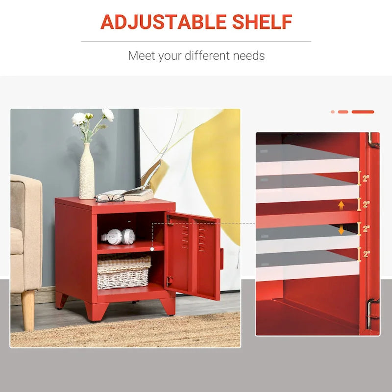 Table d'appoint style industriel