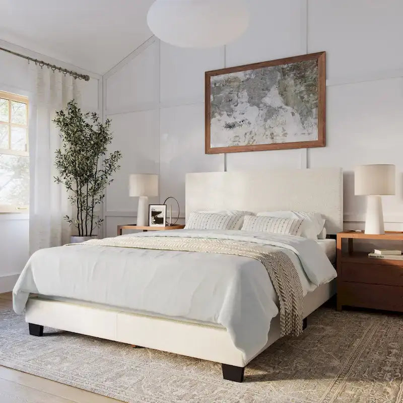 Matelas en peluche moderne