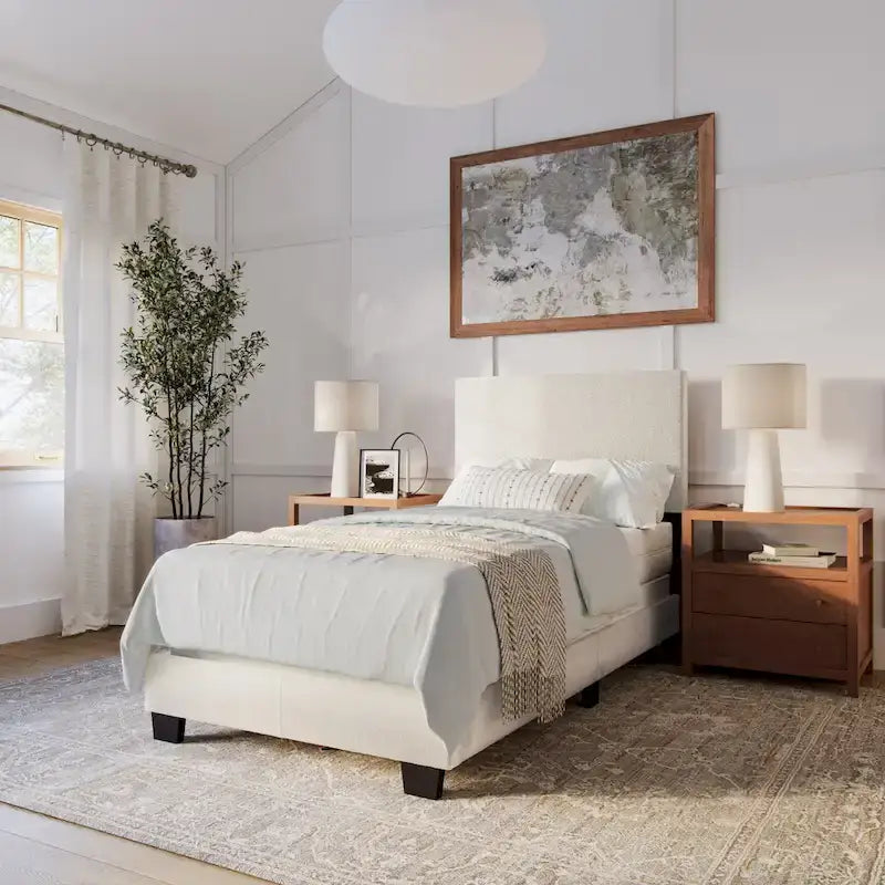 Matelas en peluche moderne