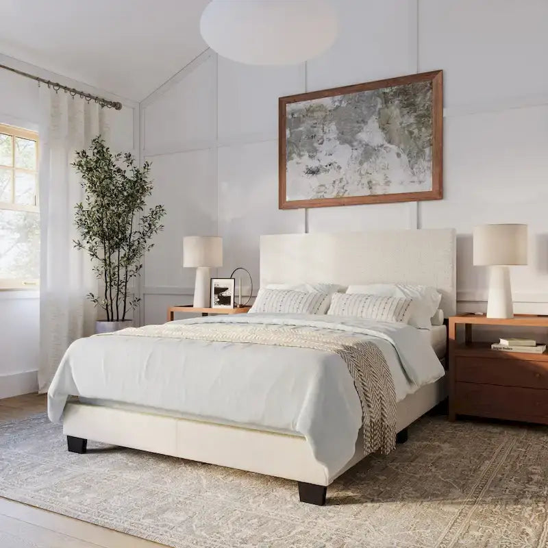 Matelas en peluche moderne