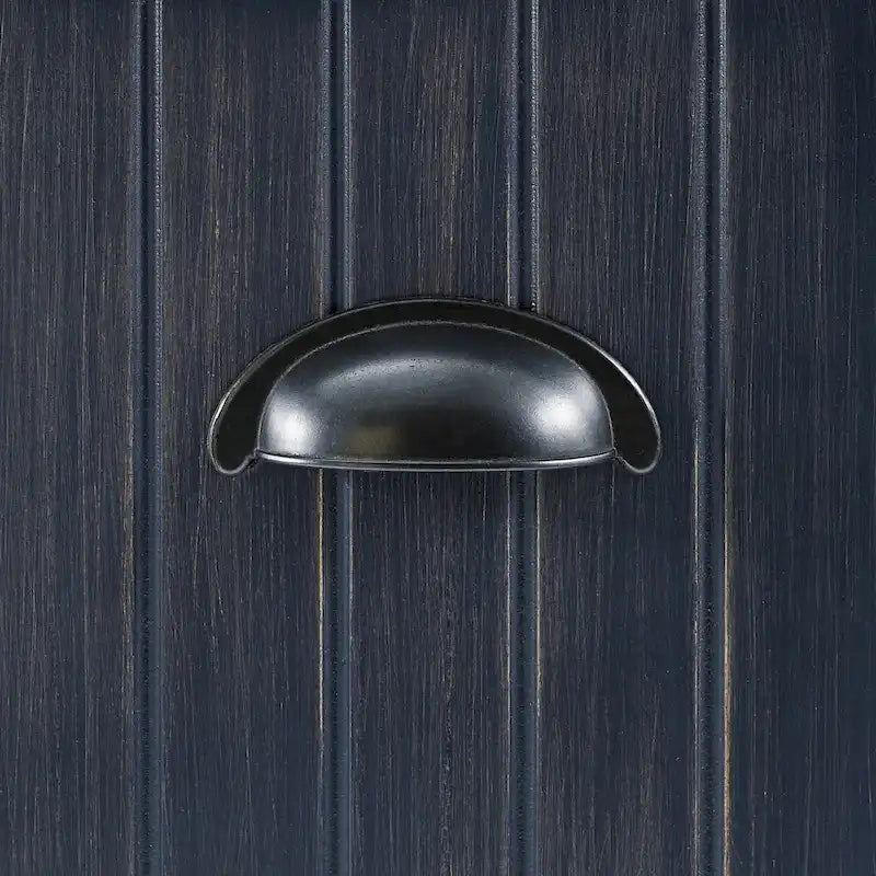 Porte-manteau, finition bleu marine vieilli