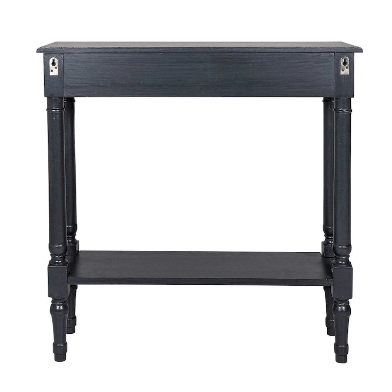 Console latérale en bois avec tiroirs