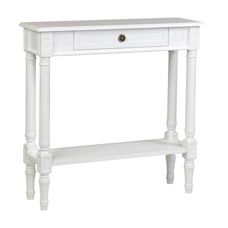 Console latérale en bois avec tiroirs