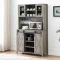 Meuble à vin de style campagnard de 42,5 pouces