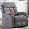 Fauteuil de massage inclinable avec fonctions de chauffage et de vibration, Canapé manuel