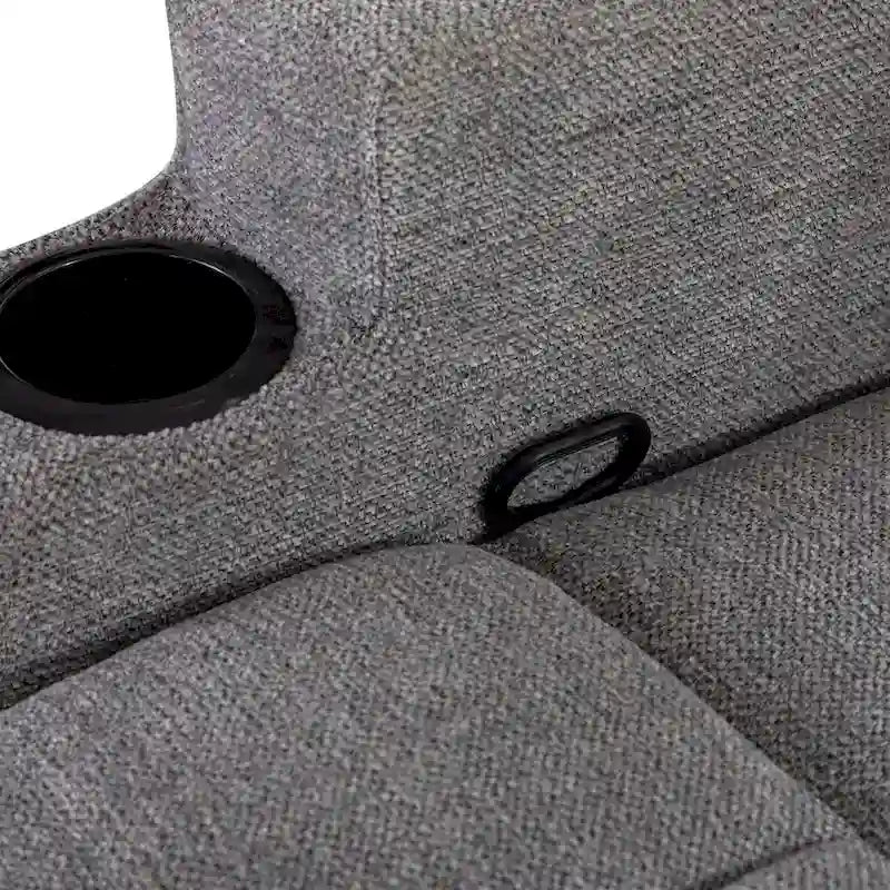 Fauteuil de massage inclinable avec fonctions de chauffage et de vibration, Canapé manuel