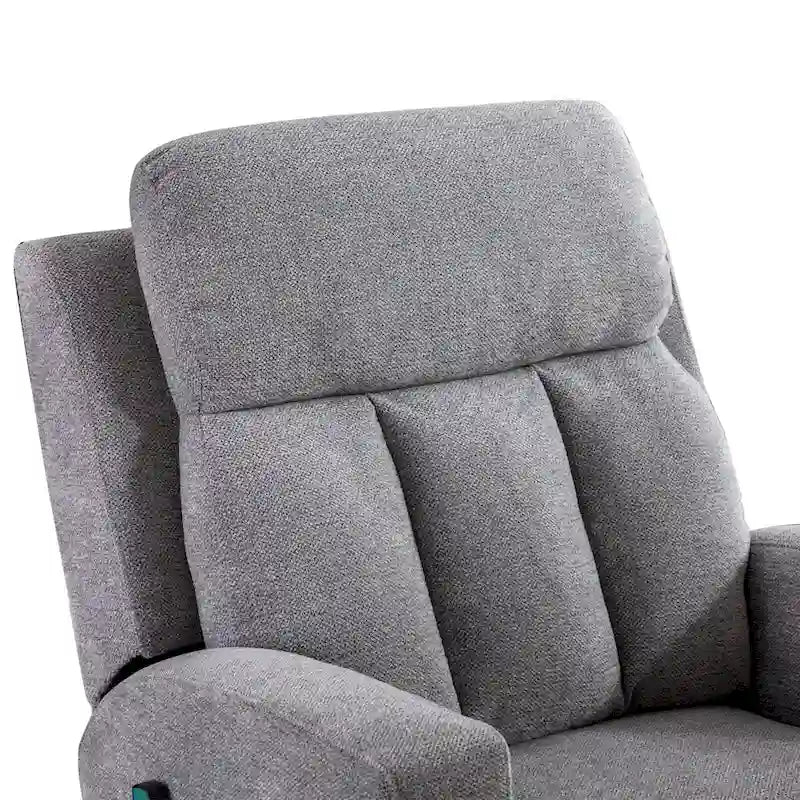 Fauteuil de massage inclinable avec fonctions de chauffage et de vibration, Canapé manuel