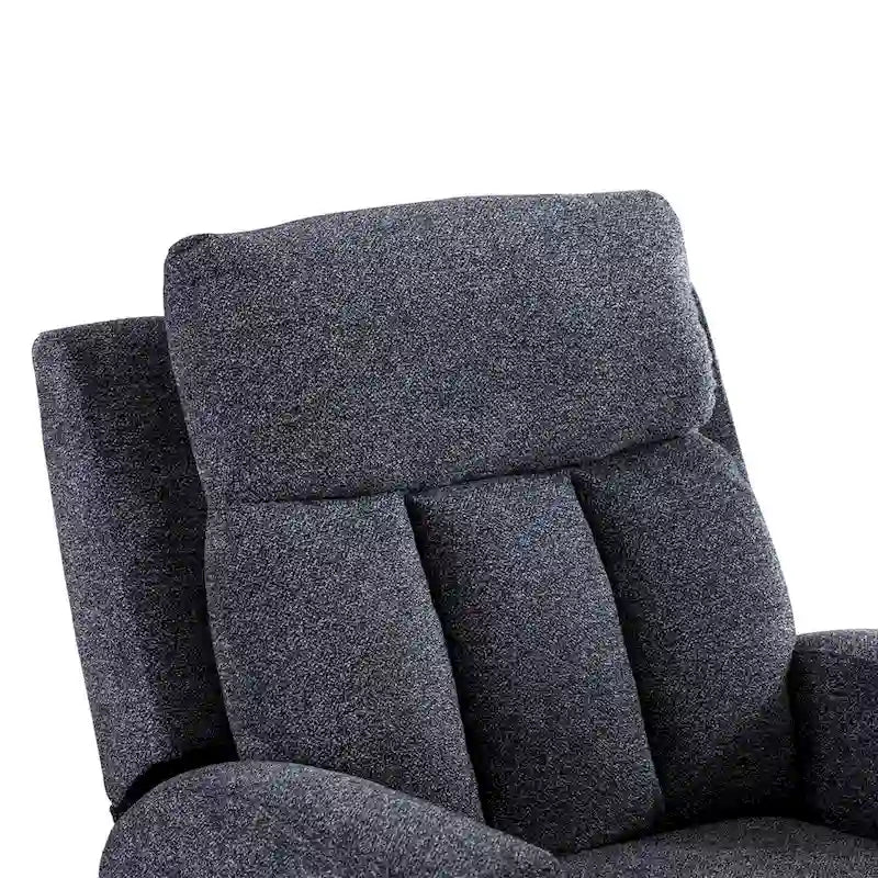 Fauteuil de massage inclinable avec fonctions de chauffage et de vibration, Canapé manuel