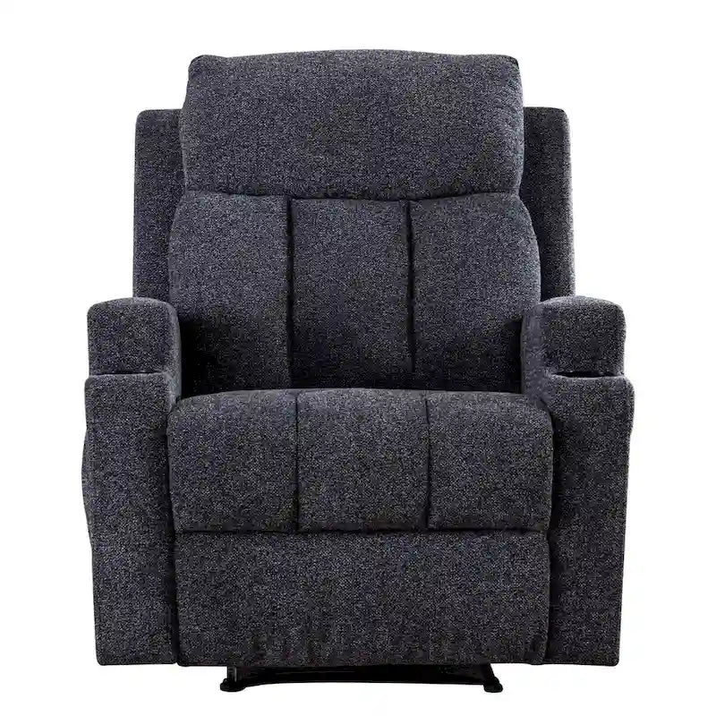 Fauteuil de massage inclinable avec fonctions de chauffage et de vibration, Canapé manuel
