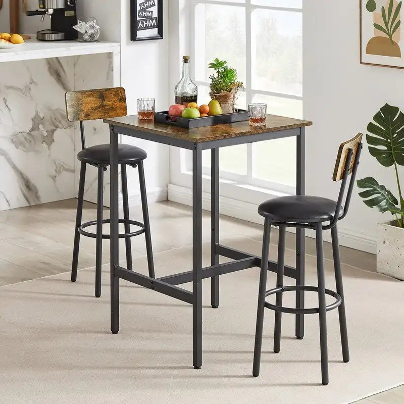 Tables et chaises de bar style industriel Eureka