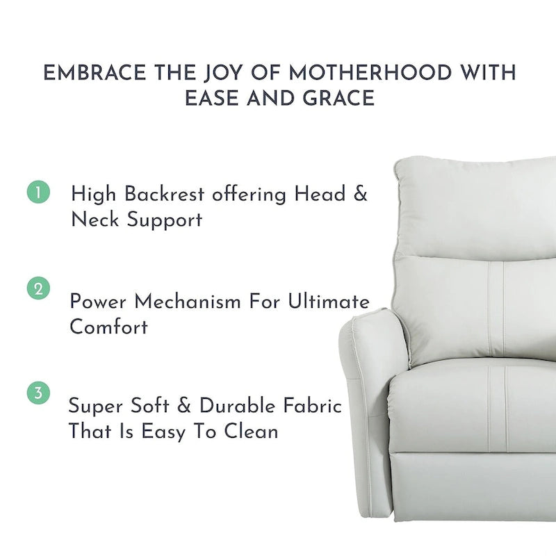 Fauteuil inclinable pivotant électrique