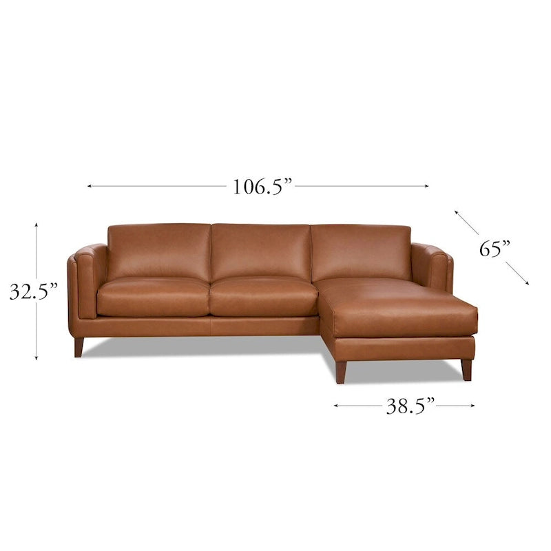 Canapé-relax en cuir de qualité supérieure, avec rembourrage en duvet, mousse à mémoire de forme et ressorts.